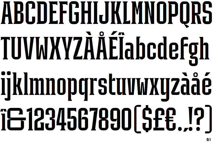 Industria Serif Condensed