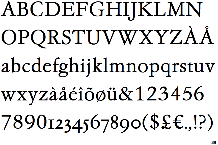 Garamond Antiqua Pro