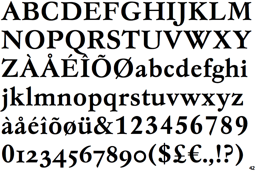 Garamond Antiqua Pro Demibold