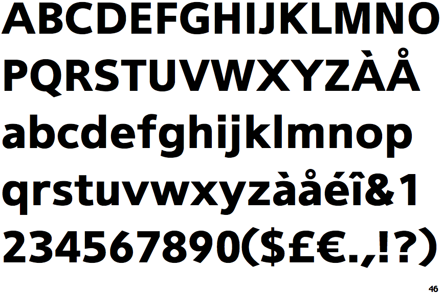 effra bold font