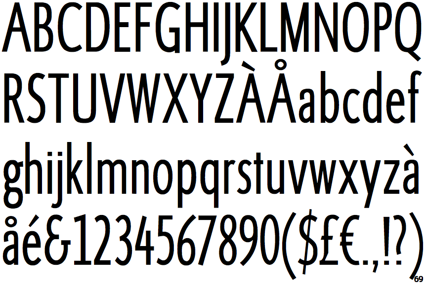 RTF Dokument Extra Condensed