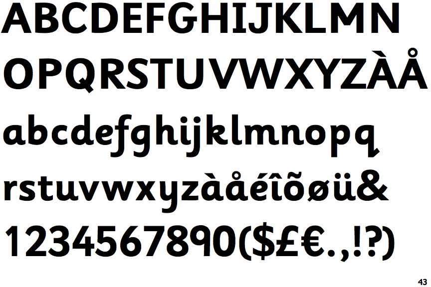 sassoon primary type font sassoon primary type font