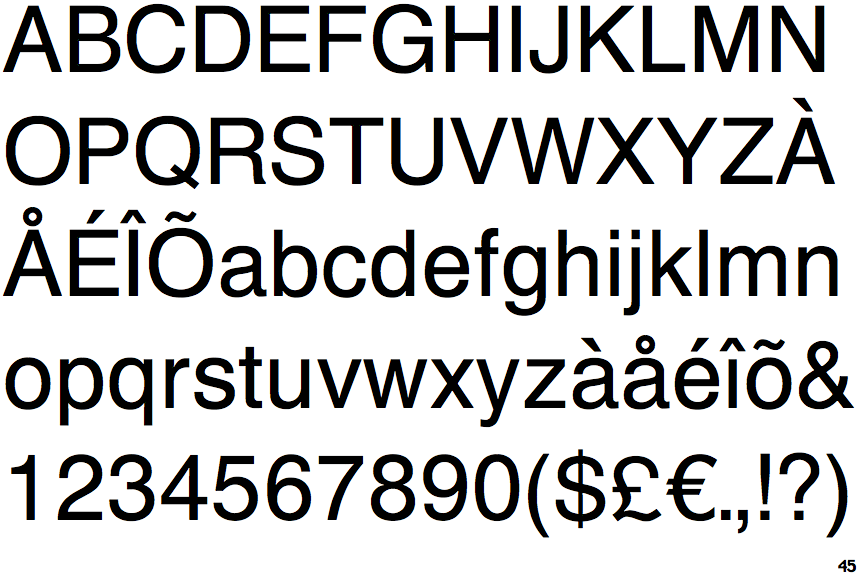 Europa Grotesk SB