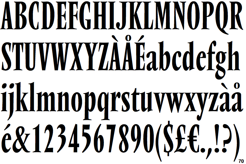 Vendome SB Condensed