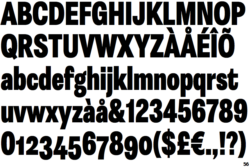 Astrid Grotesk Heavy Condensed