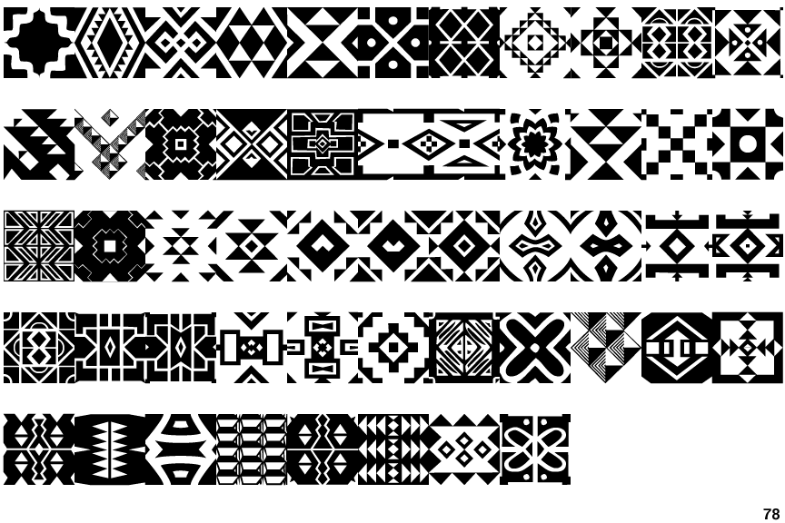 Zulu Ndebele Patterns One