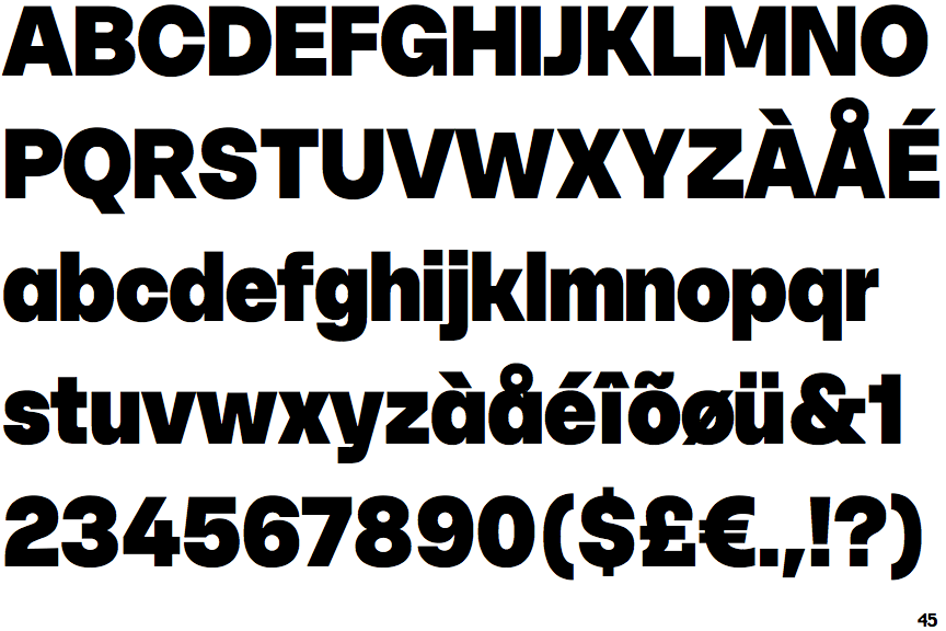 SFT Schrifted Sans Black Compressed