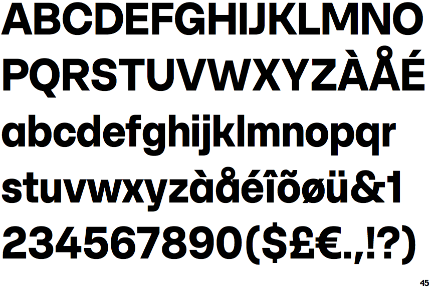 Schrifted Sans Bold Compressed
