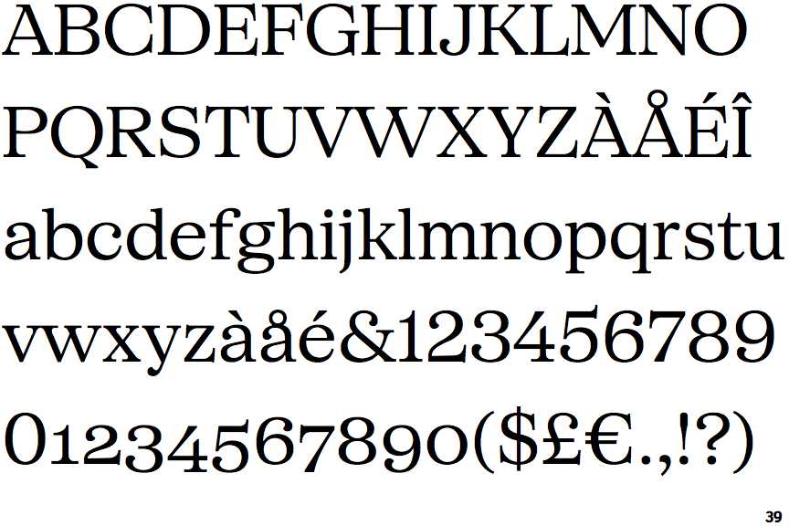 Schrifted Serif Subhead