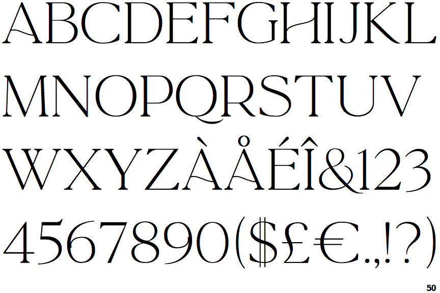 La Luxes Serif
