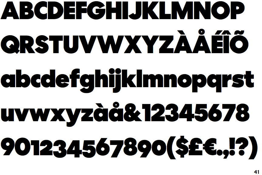 Identifont - Centra No. 2 Black
