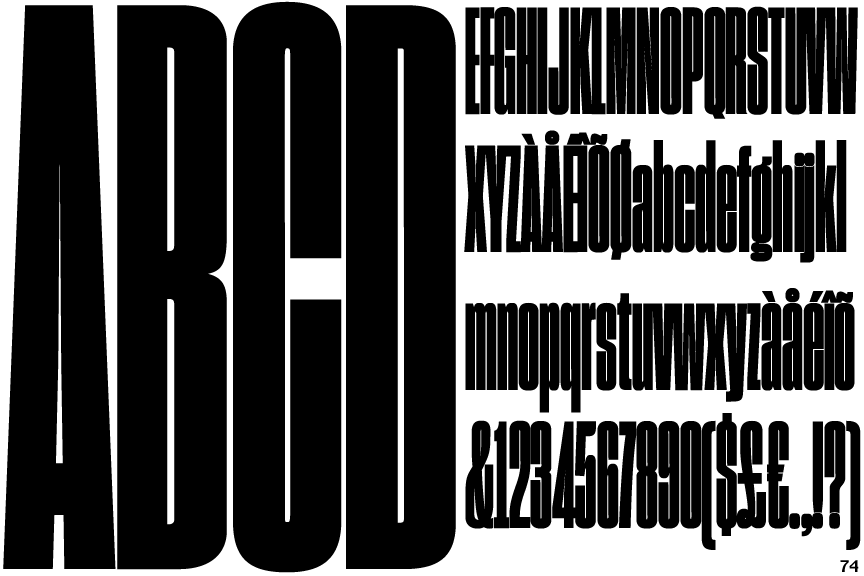 Sharp Grotesk Black 6