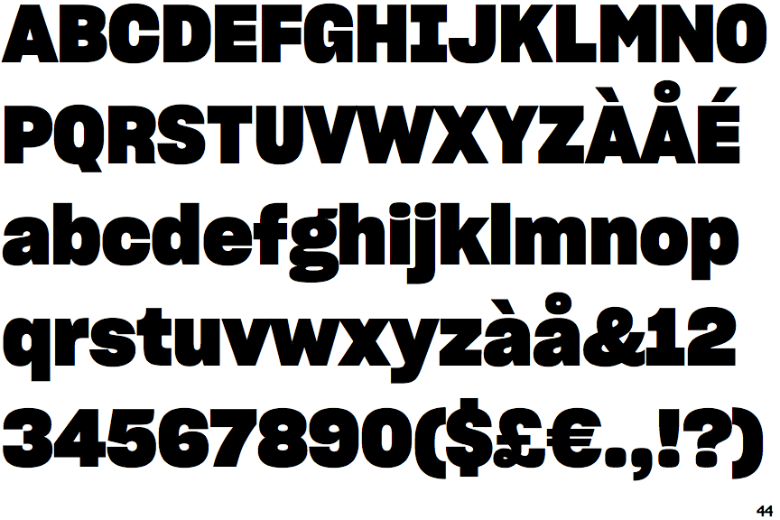 Sharp Grotesk Bold 20