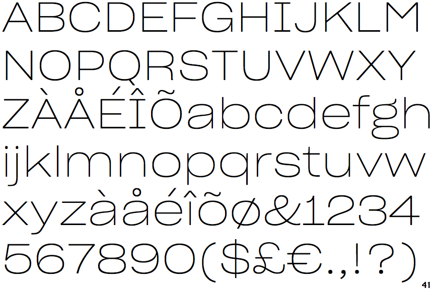 Sharp Grotesk Thin 23