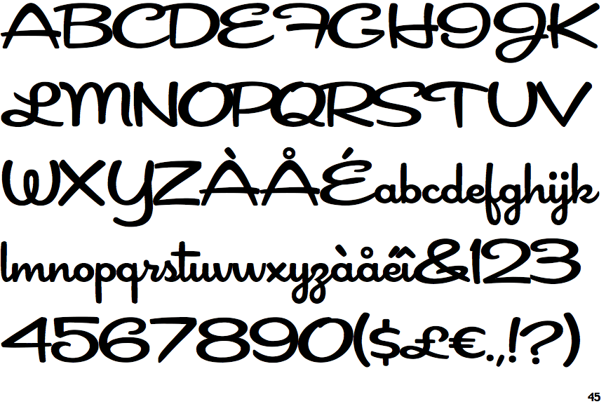 Cocktail Shaker Font