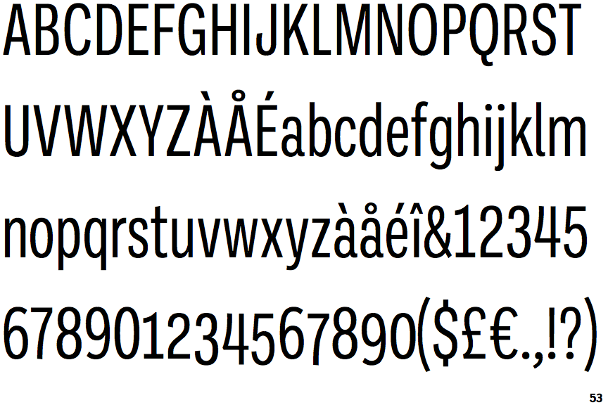 Ballinger Extra Condensed