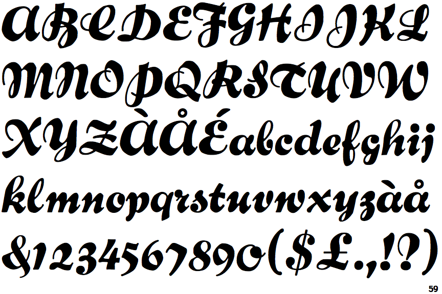 Bernhard Brushscript SG