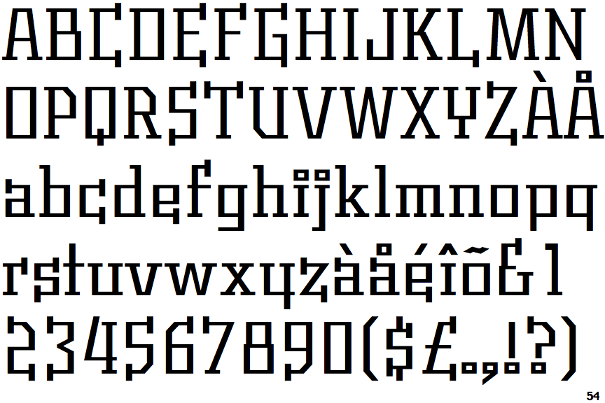 Centric Serif SG