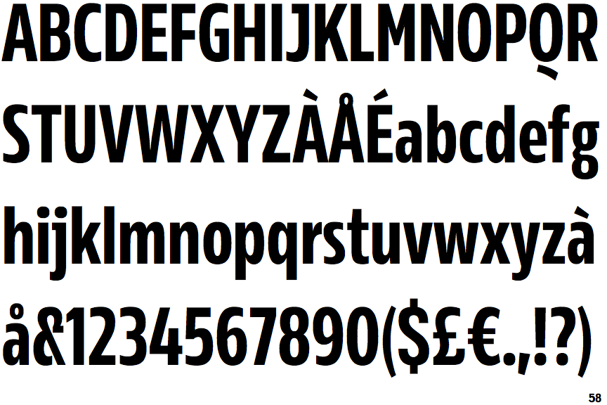 Rleud Condensed Bold