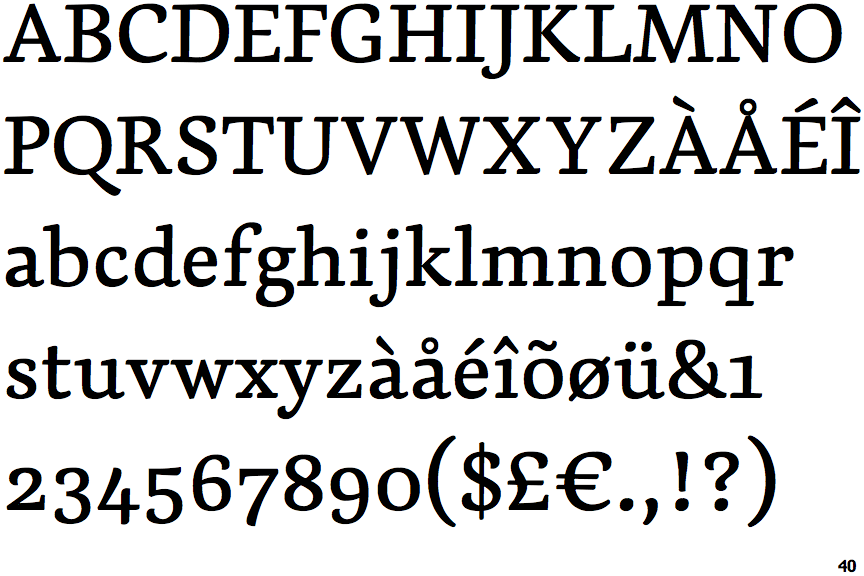 Dederon Serif