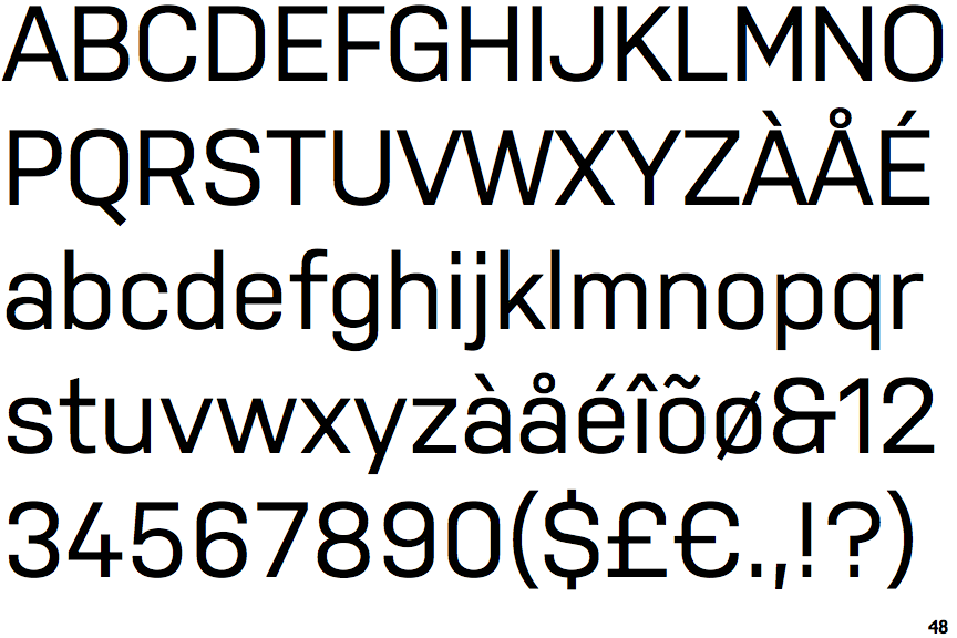 Davis font