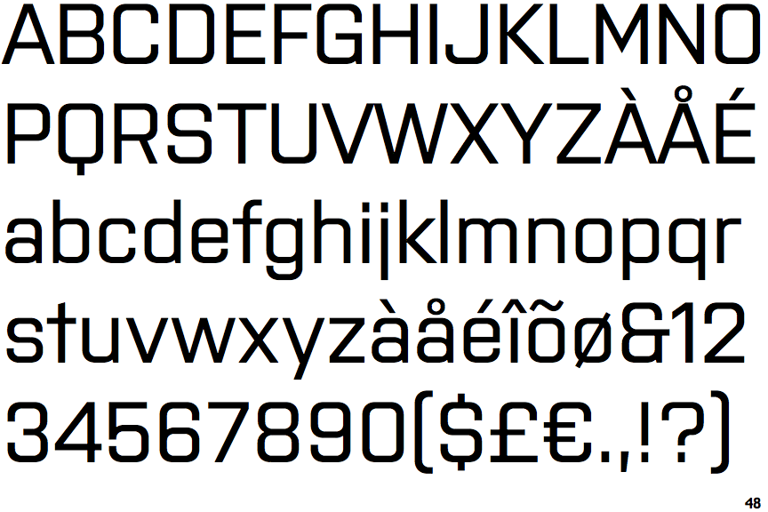 purista web font