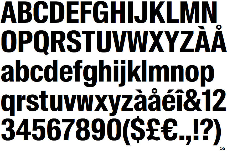 Suisse Int'l Condensed Bold