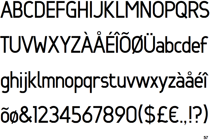 Identifont - MIN One