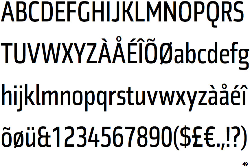 Choice Sans Compressed