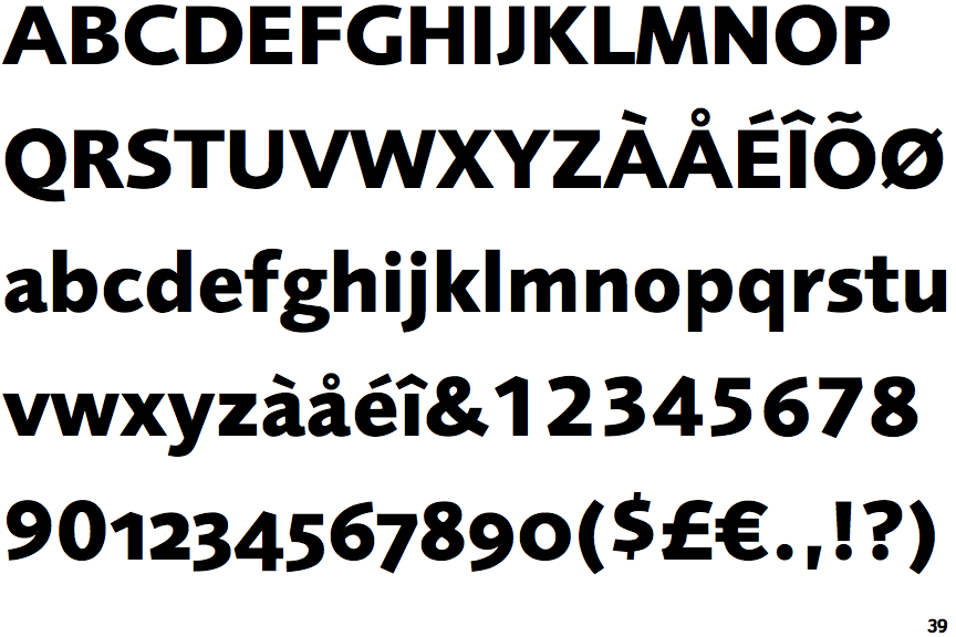 Foundry Sans Bold