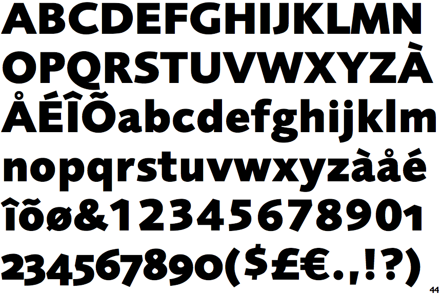 Foundry Sans Extra Bold