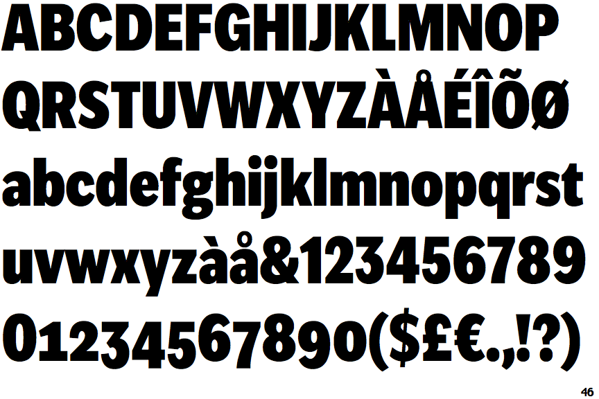 IvyEpic Condensed Black