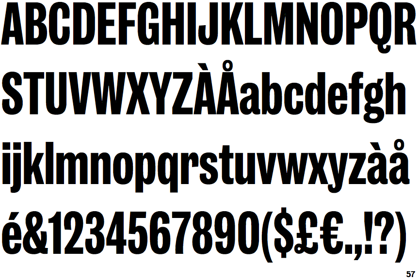 IvyGrotesque Condensed Bold