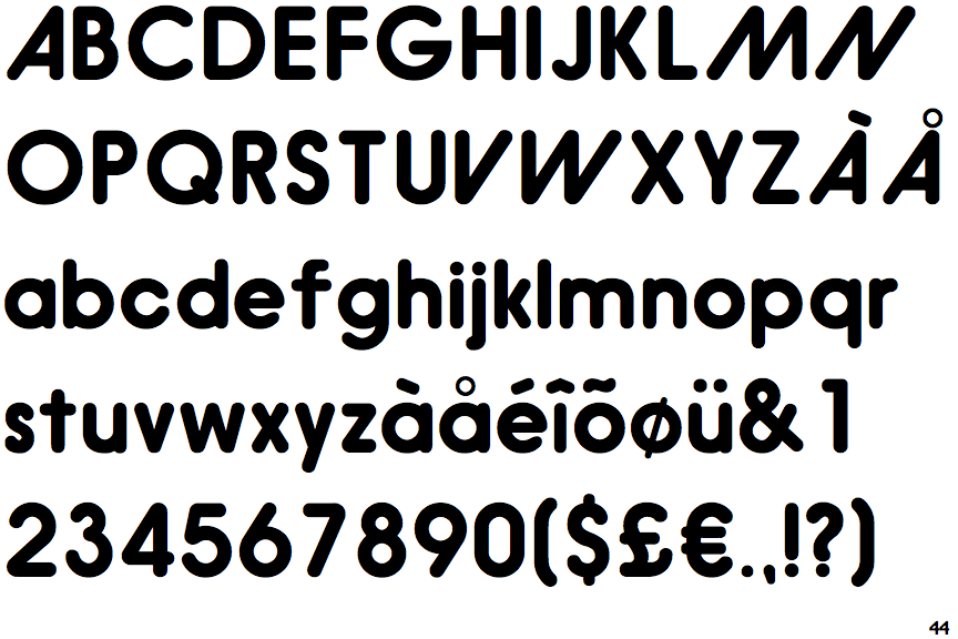 hiruko pro bold font