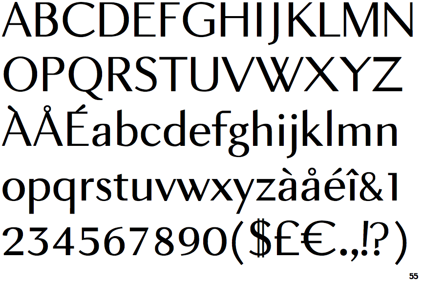 New Millennium Sans