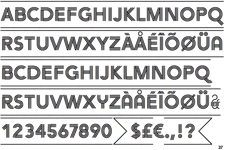 Identifont - Arya Triple Capsule