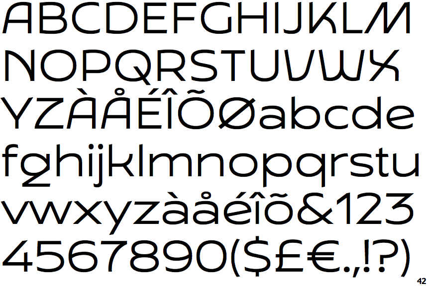 Typocaster Expanded Light