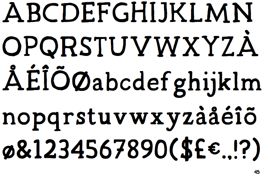 Jimmy Serif Bold