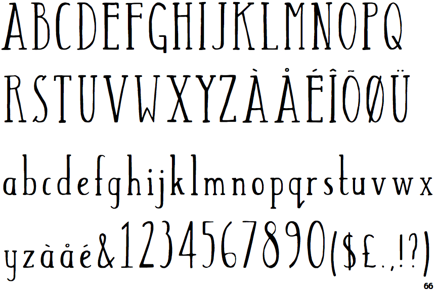 Tall Abbey Serif