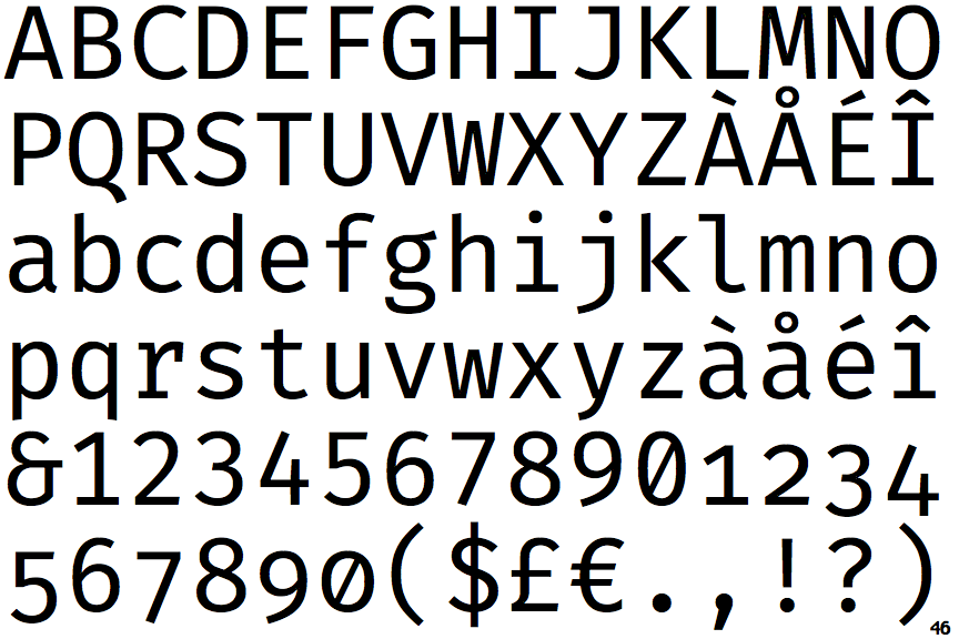 Identifont Fira Code