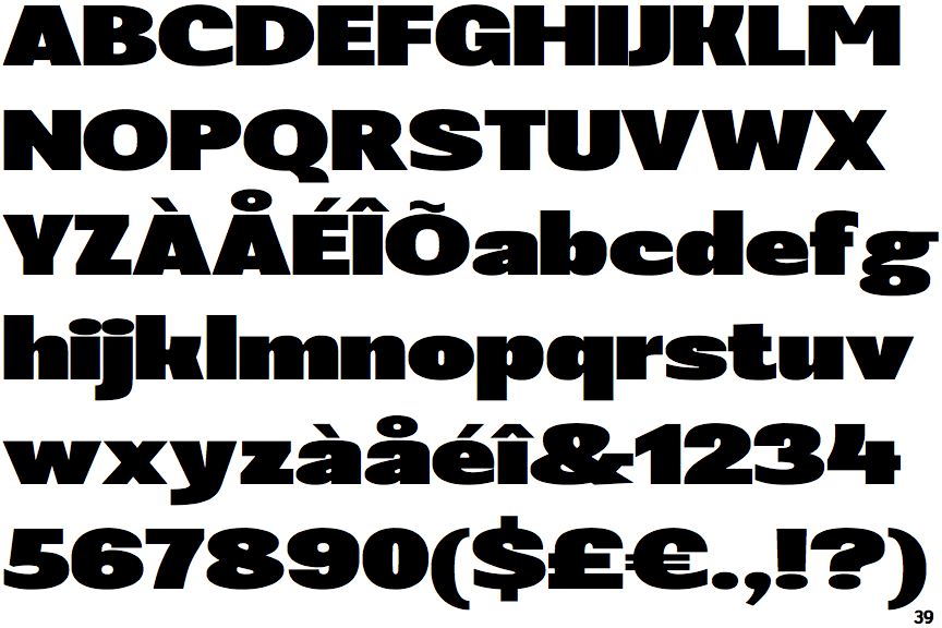 Badnick Semi Expanded Black