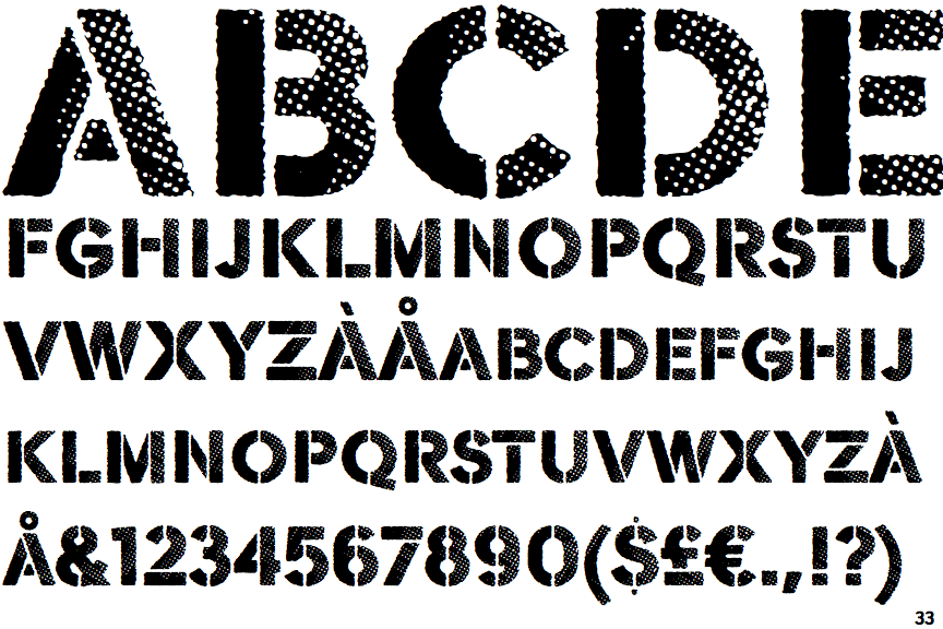 Galeb Stencil Texture Two