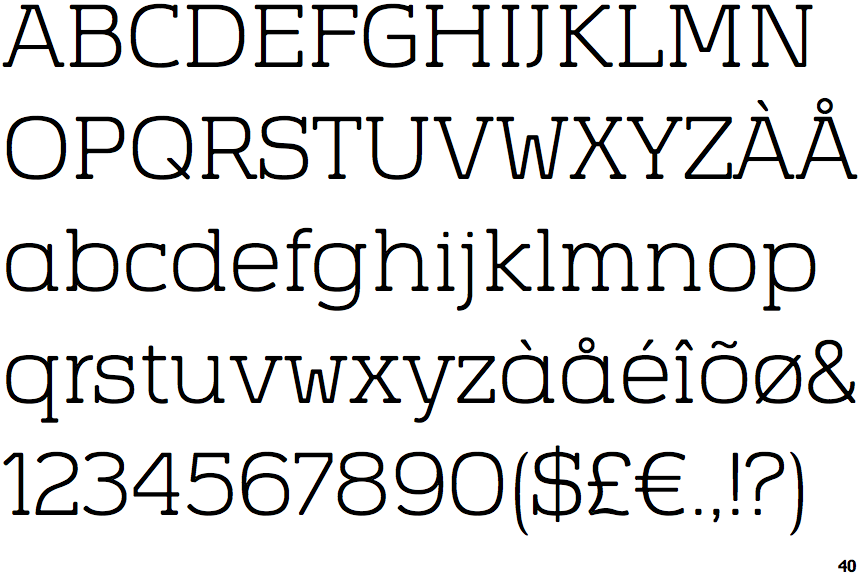 Vezus Serif Light