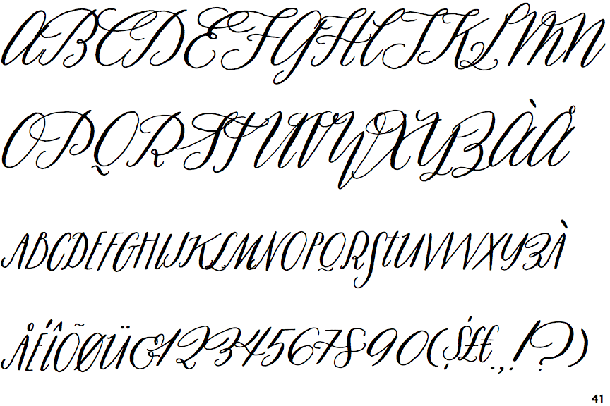 Identifont Prosciutto Mixed