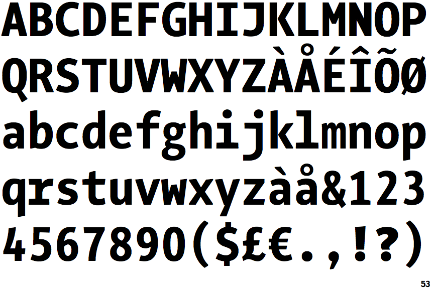 Alto Mono Condensed Bold