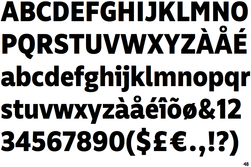 Centrale Sans Condensed Extra Bold