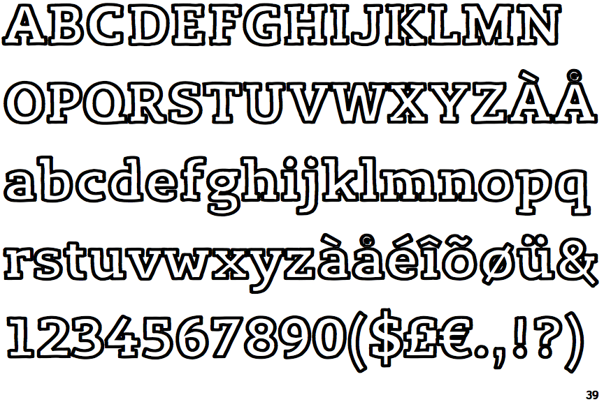 Lev Serif Handline Bold