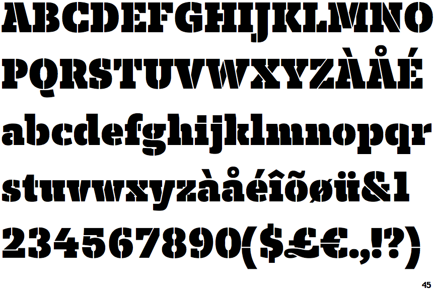 Kettle Stencil Black