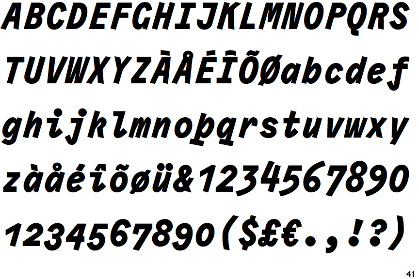 Elma Mono Extra Bold Italic