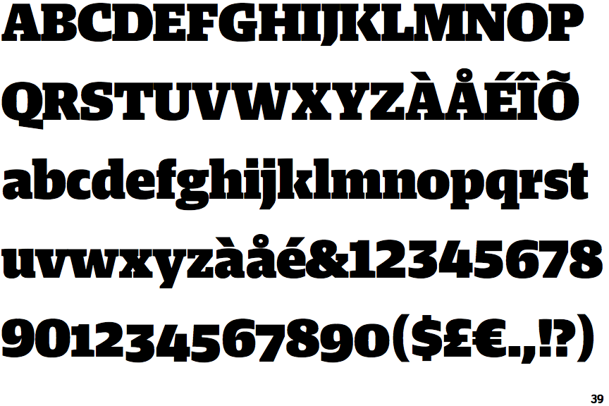 Harrison Serif Ultra